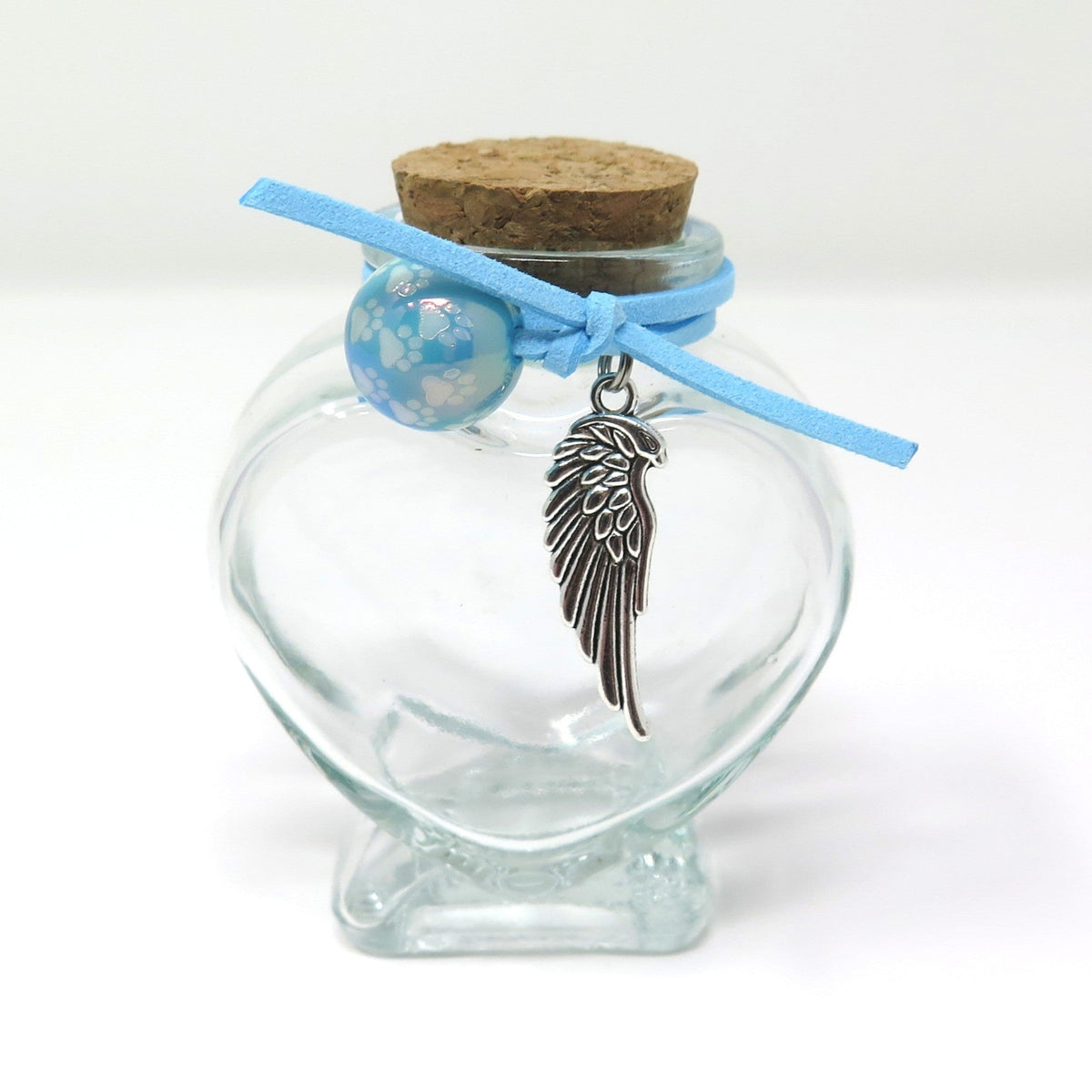 Gedenkflasche für Fell mit Anhänger