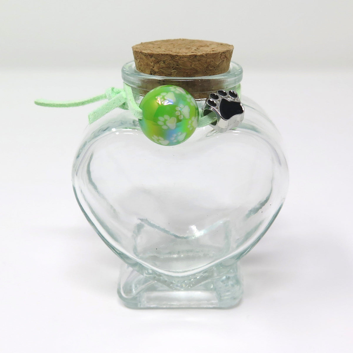 Gedenkflasche für Fell mit Anhänger