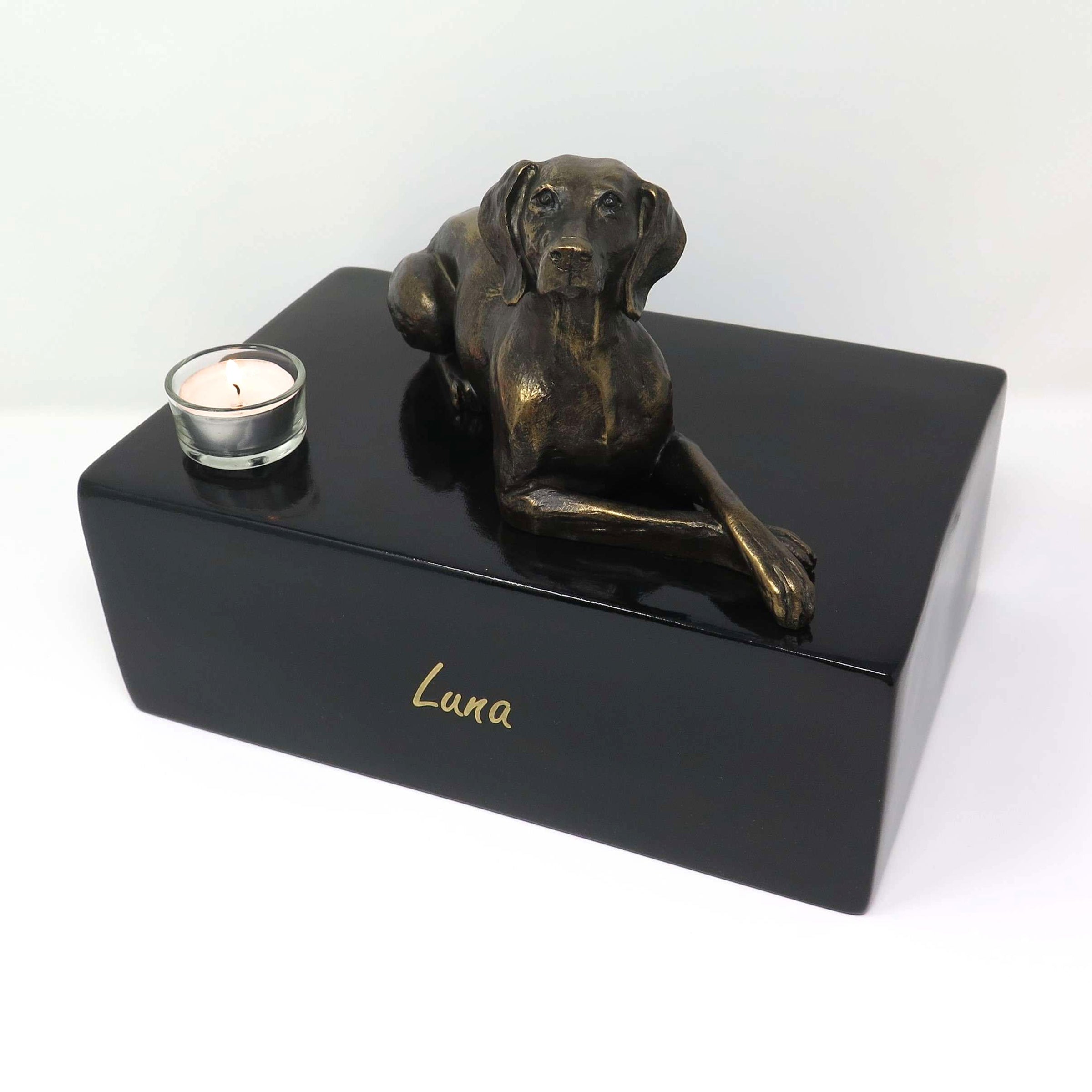 Weimaraner Urne
