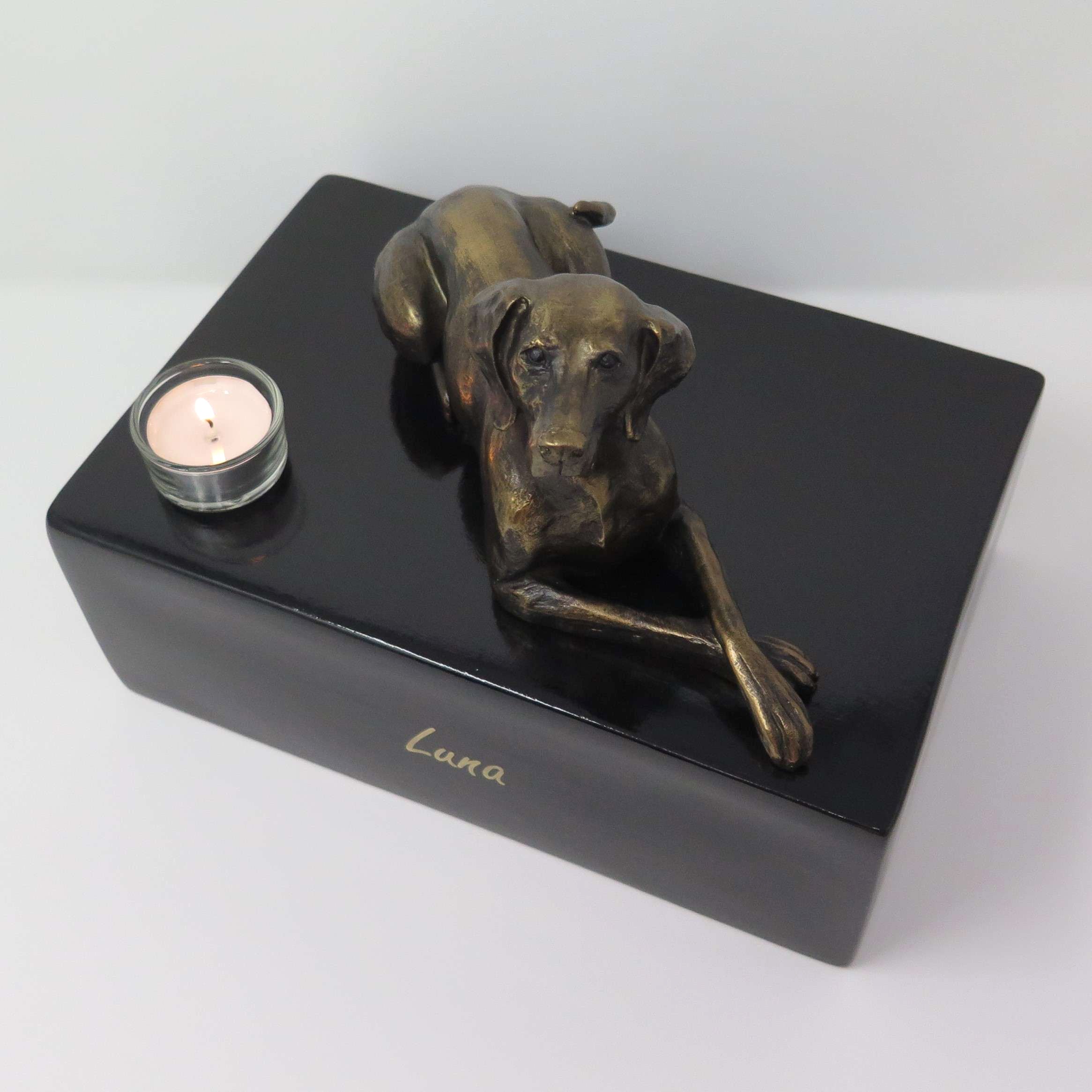 Weimaraner Urne