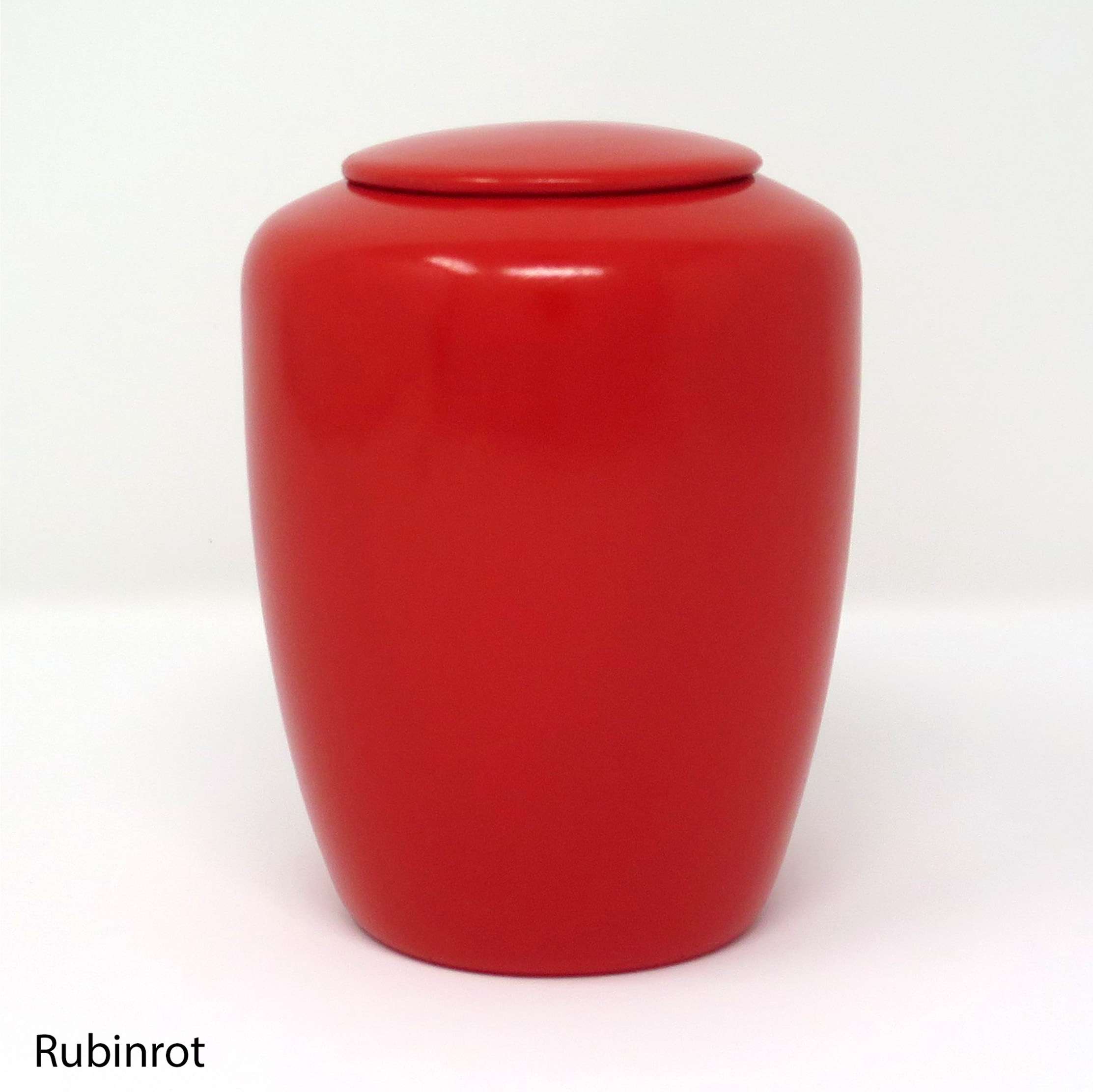 Rote Tierurne mit Teelichteinsatz