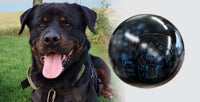 Hundeurne Lichterhund mit Silhouette Ihres Hundes