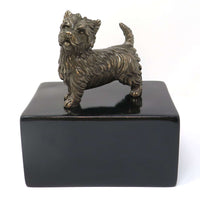 Cairn Terrier Urne